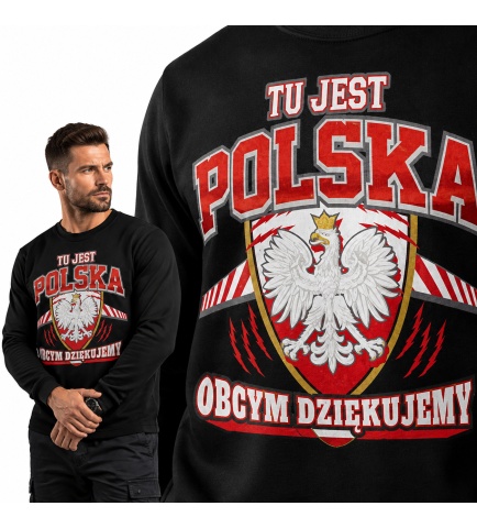 LONGSLEEVE PATRIOTYCZNY  TU JEST POLSKA